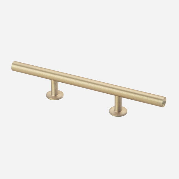 Solid Brass Round Bar Cabinet Pull