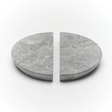 Grey Tundra Marble Arc Handle [Pair]