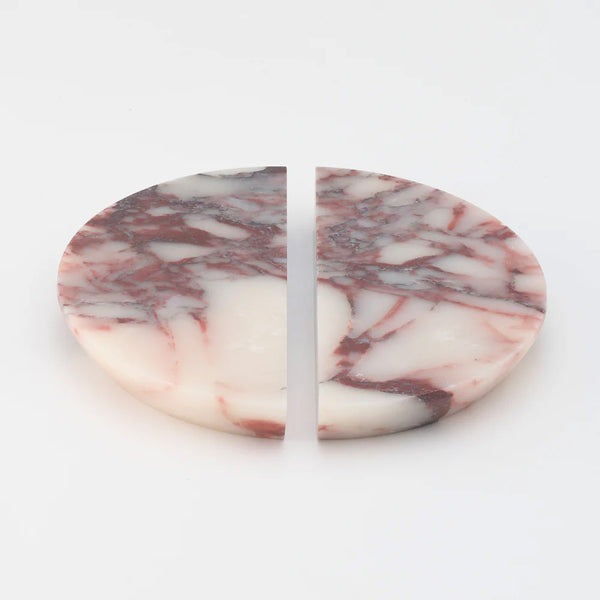 Viola Marble Arc Handle [Pair]