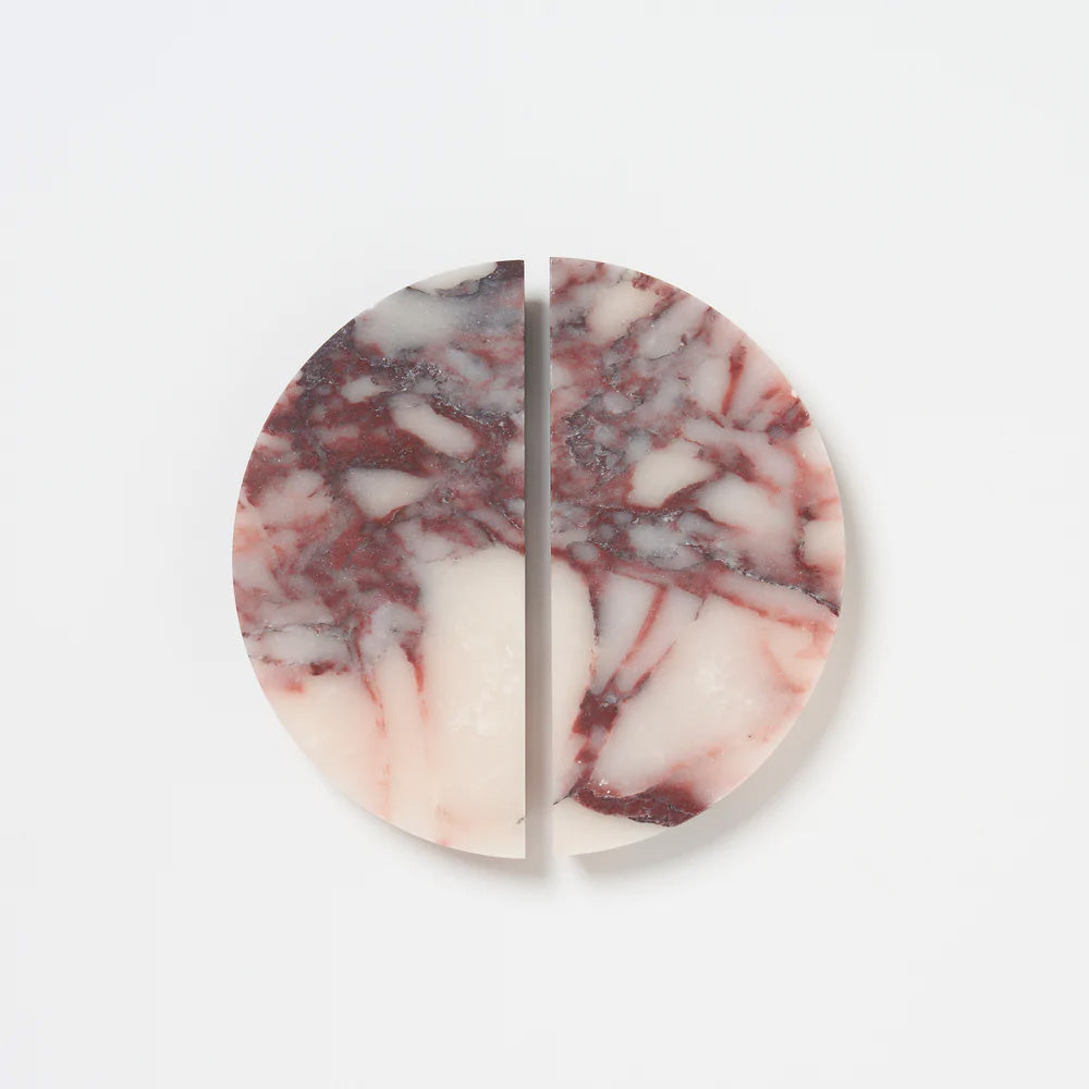 Viola Marble Arc Handle [Pair]