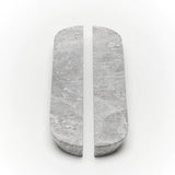 Grey Tundra Marble Dot Handle [Pair]
