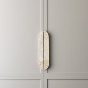 Travertine Dot Handle [Pair]