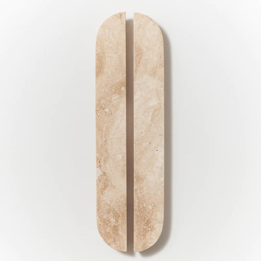 Travertine Dot Handle [Pair] – San Diego Hardware