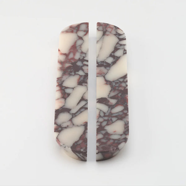 Viola Marble Dot Handle [Pair]