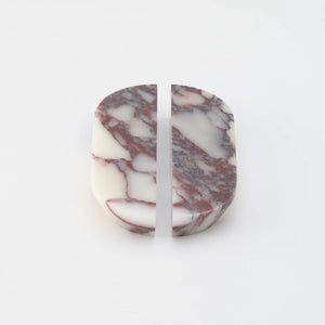 Viola Marble Dot Handle [Pair]