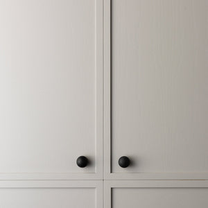 Black Marble Hubble Cabinet Knob