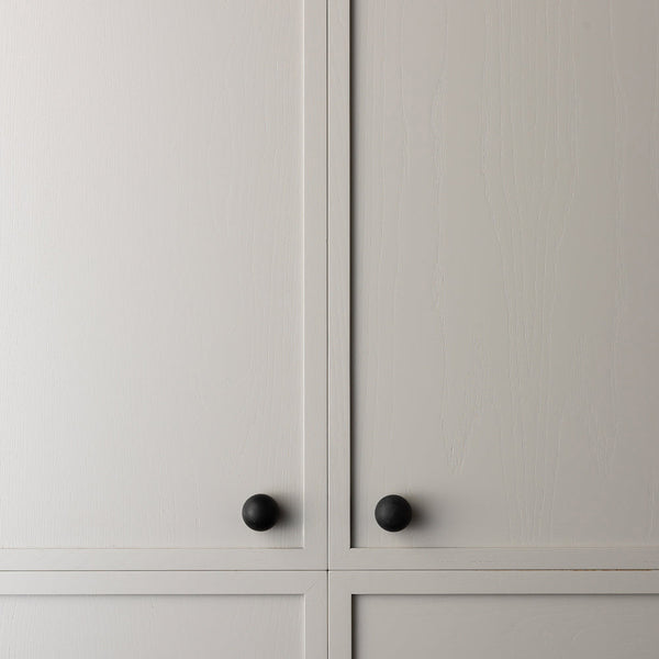 Black Marble Hubble Cabinet Knob