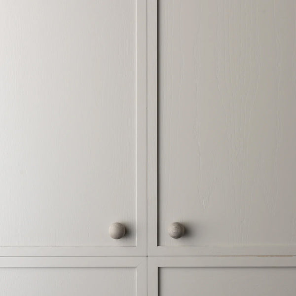 Grey Tundra Marble Hubble Cabinet Knob