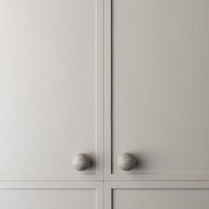 Grey Tundra Marble Hubble Cabinet Knob