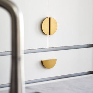 Luna Half Moon Cabinet Pull XL