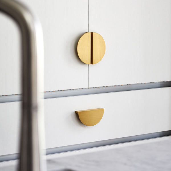 Luna Half Moon Cabinet Pull XL