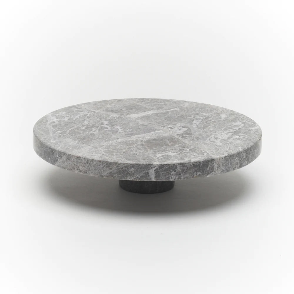 Tundra Grey Marble Ora Entry Pull Set