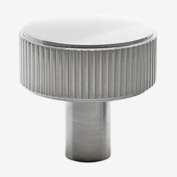 Ribbed Cabinet Knob