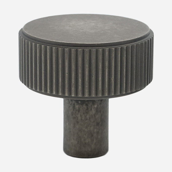 Ribbed Cabinet Knob