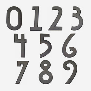 Mission House Numbers