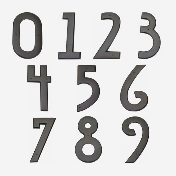 Mission House Numbers