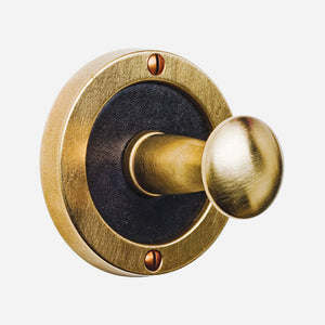 Peg Leather Robe Hook