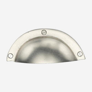 Solid Bronze Cup Cabinet Pull