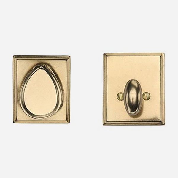 Solid Bronze Rectangular Deadbolt
