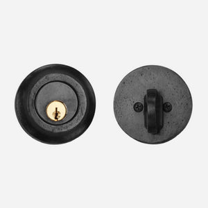 Solid Bronze Round Deadbolt