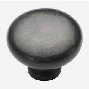 Solid Bronze Round Cabinet Knob