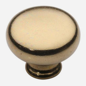 Solid Bronze Round Cabinet Knob