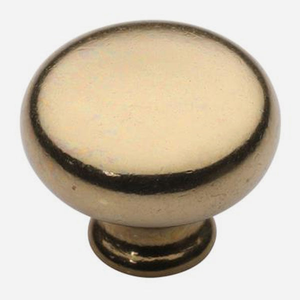 Solid Bronze Round Cabinet Knob