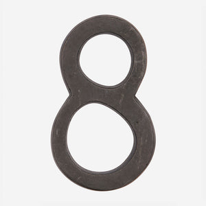 Solid Bronze Traditional House Numbers