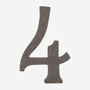 Solid Bronze Traditional House Numbers