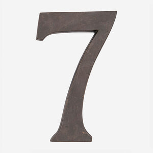 Solid Bronze Traditional House Numbers