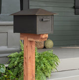 Craftsman Style Post Mount Mailbox