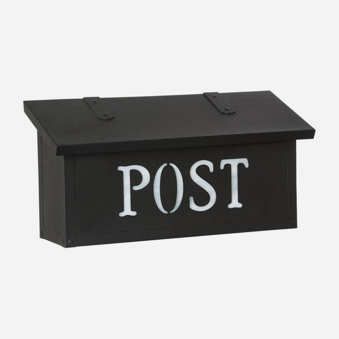 Classic "Post" Horizontal Mailbox