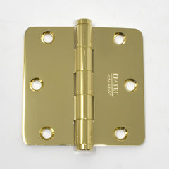 Steel Residential 1/4" Radius Corner Hinge (Pair)