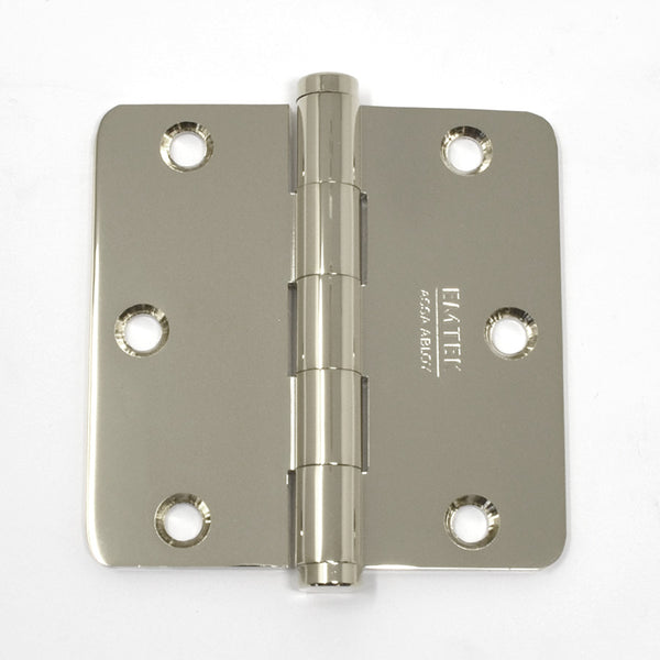 Steel Residential 1/4" Radius Corner Hinge (Pair)