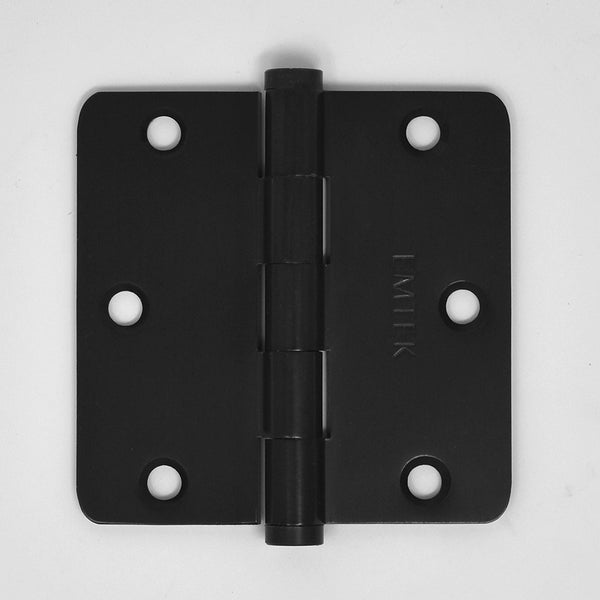 Steel Residential 1/4" Radius Corner Hinge (Pair)