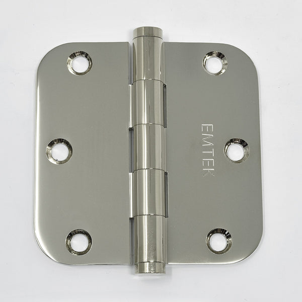 Steel Residential 5/8" Radius Corner Hinge (Pair)