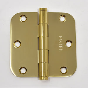 Steel Residential 5/8" Radius Corner Hinge (Pair)