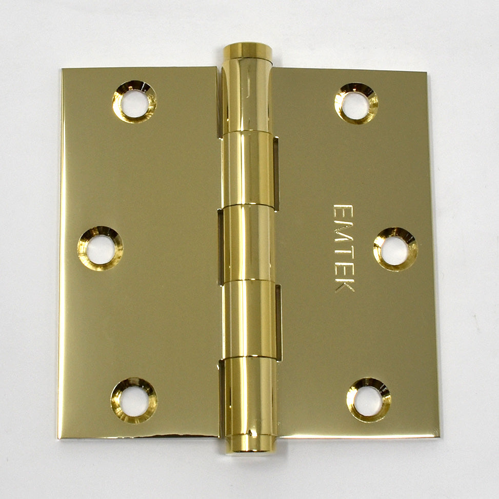 Solid brass deals hinges