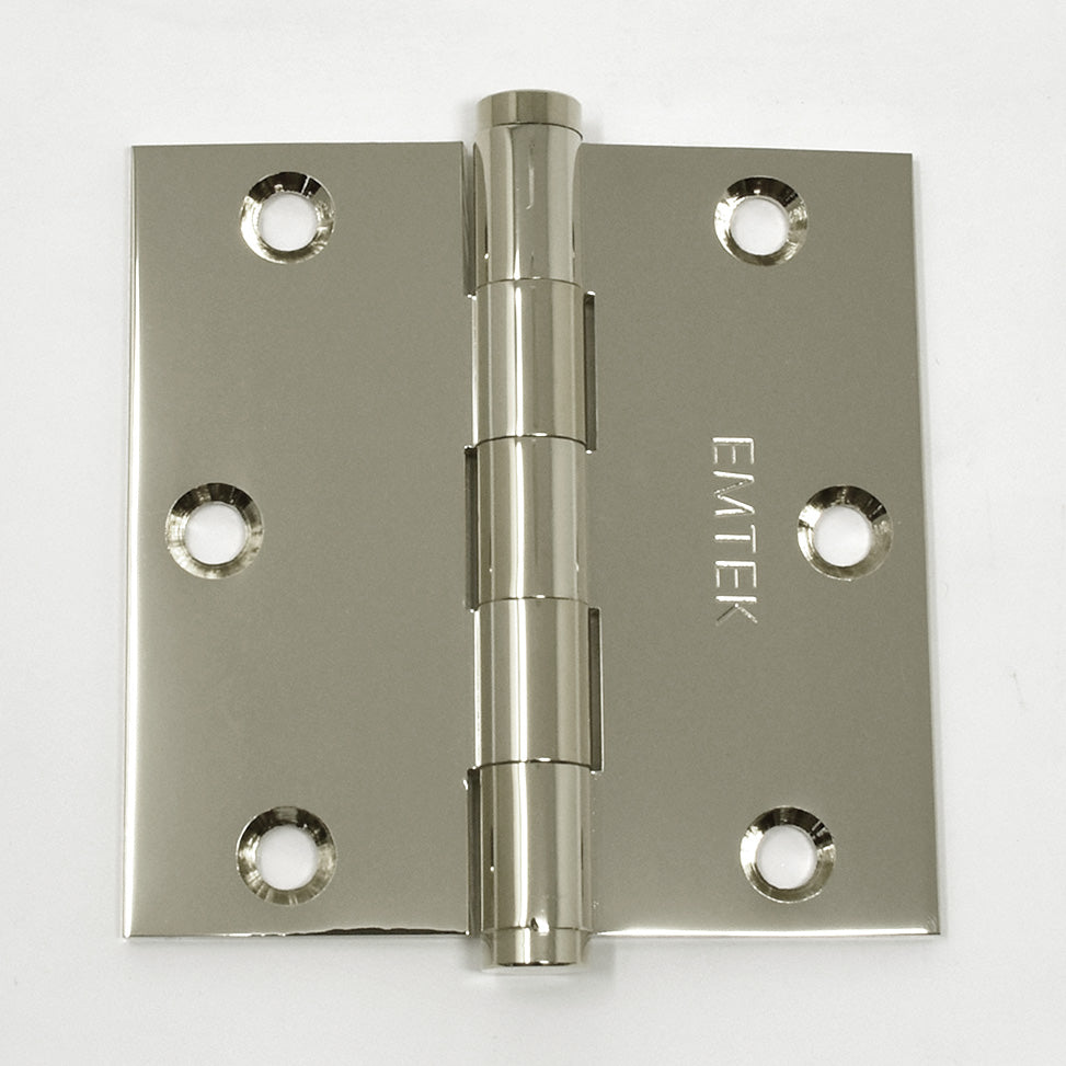 Steel Heavy Duty Square Corner Hinge (Pair)