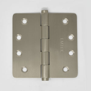 Steel Residential 1/4" Radius Corner Hinge (Pair)
