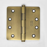 Steel Residential 1/4" Radius Corner Hinge (Pair)