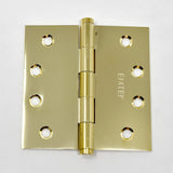 Steel Residential Square Corner Hinge (Pair)