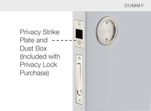 Rolando Round Pocket Door Lock