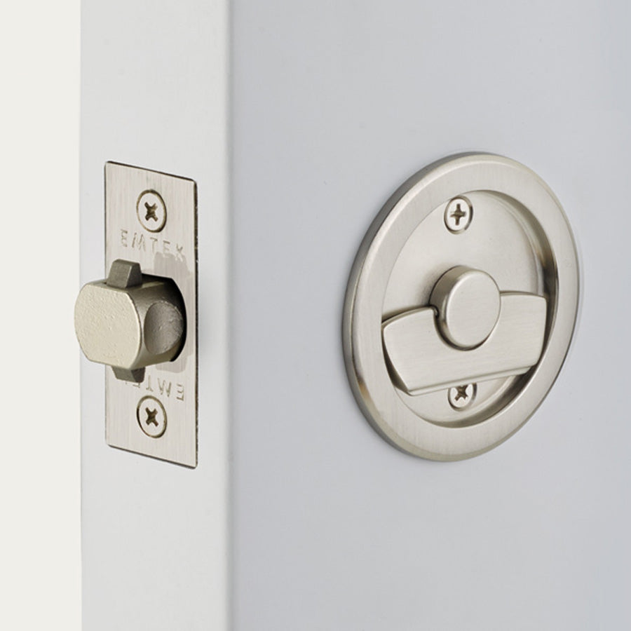 Rolando Round Pocket Door Lock – San Diego Hardware