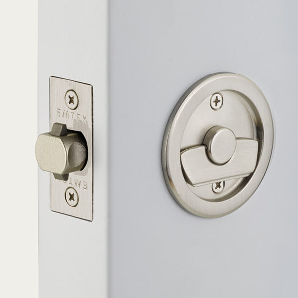 Rolando Round Pocket Door Lock