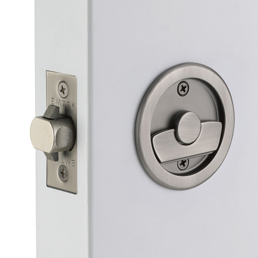Rolando Round Pocket Door Lock – San Diego Hardware