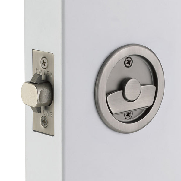 Rolando Round Pocket Door Lock