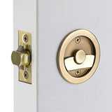 Rolando Round Pocket Door Lock