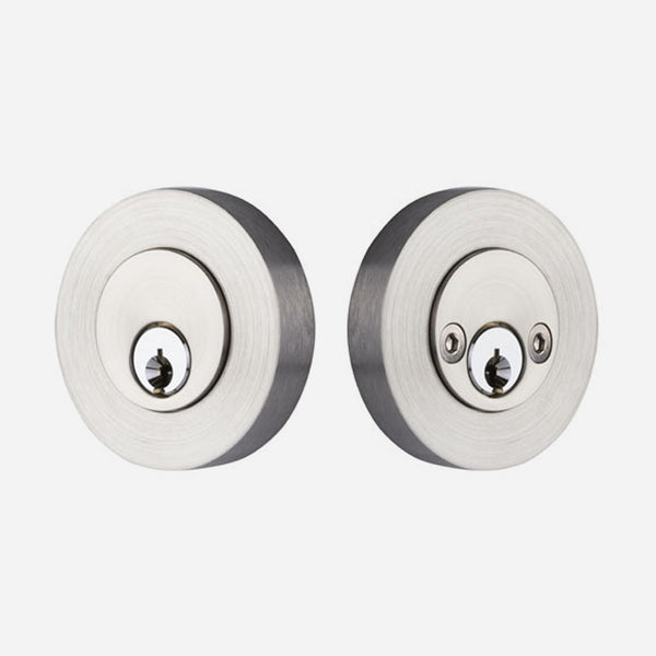 Stainless Steel Modern Disc Deadbolt
