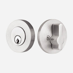 Stainless Steel Modern Disc Deadbolt